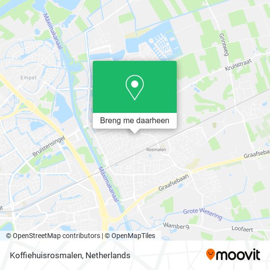 Koffiehuisrosmalen kaart