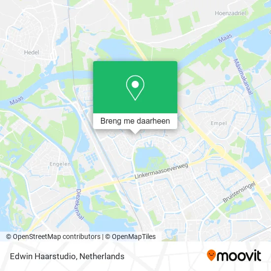 Edwin Haarstudio kaart