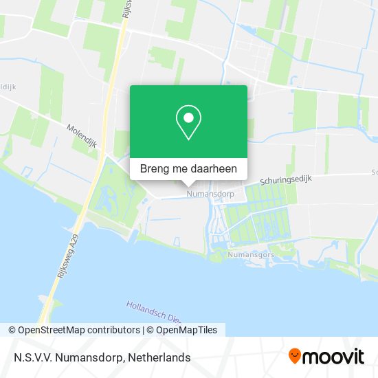 N.S.V.V. Numansdorp kaart