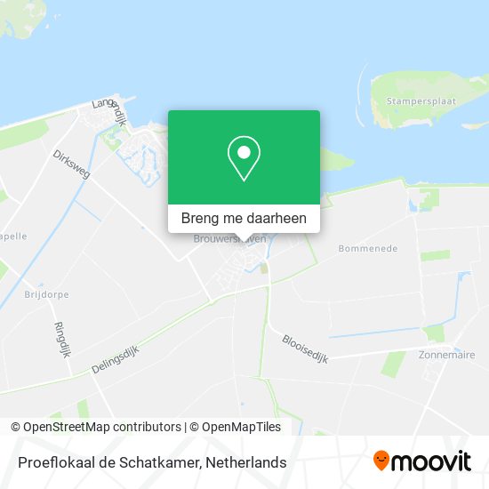Proeflokaal de Schatkamer kaart
