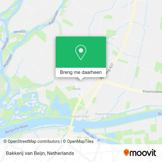 Bakkerij van Beijn kaart