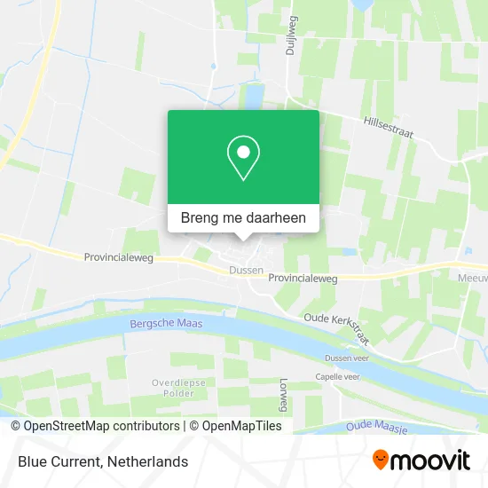 Blue Current kaart