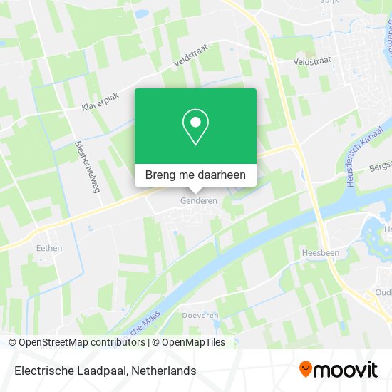 Electrische Laadpaal kaart
