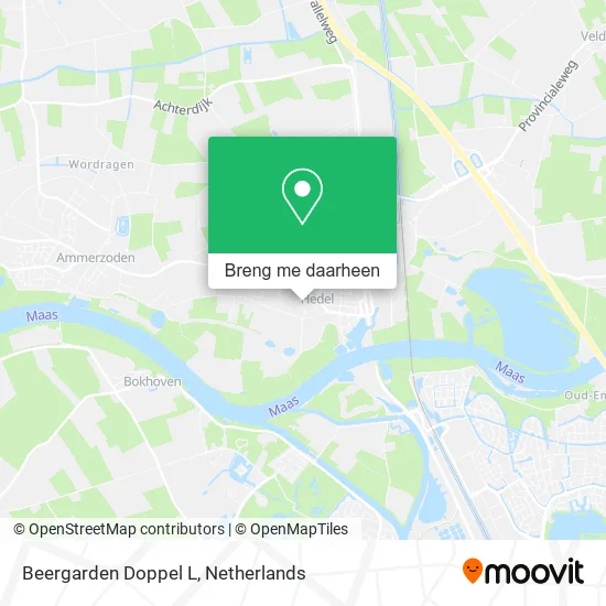 Beergarden Doppel L kaart