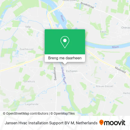 Jansen Hvac Installation Support BV M kaart
