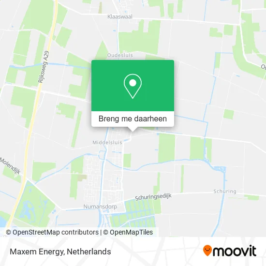 Maxem Energy kaart