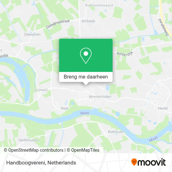 Handboogvereni kaart