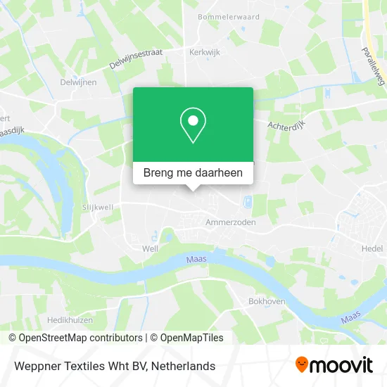 Weppner Textiles Wht BV kaart