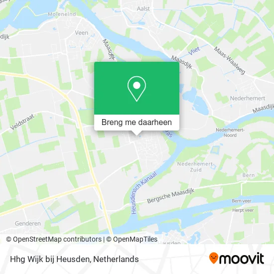 Hhg Wijk bij Heusden kaart