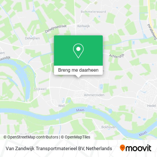 Van Zandwijk Transportmaterieel BV kaart