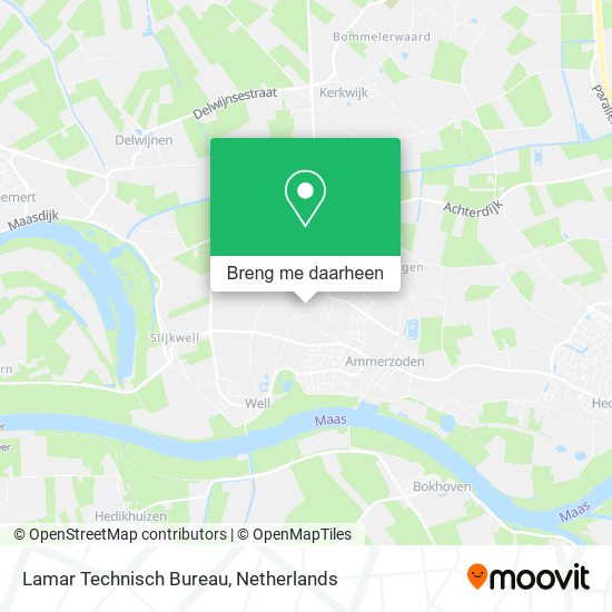 Lamar Technisch Bureau kaart