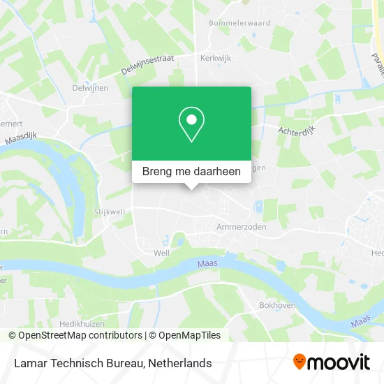 Lamar Technisch Bureau kaart