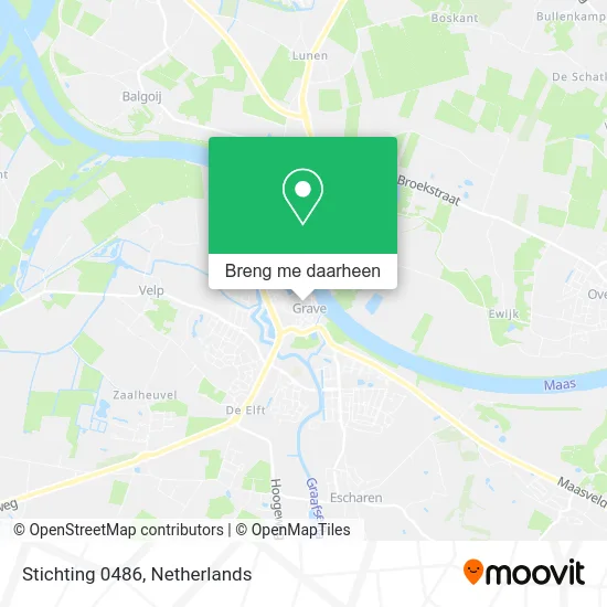 Stichting 0486 kaart