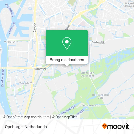 Opcharge kaart