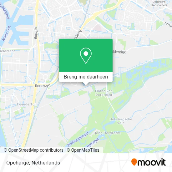 Opcharge kaart