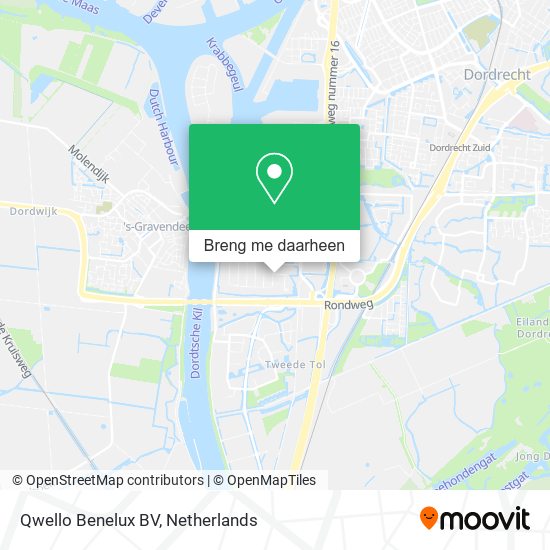 Qwello Benelux BV kaart