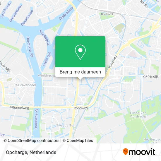 Opcharge kaart