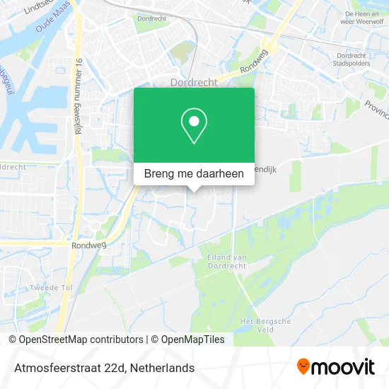Atmosfeerstraat 22d kaart
