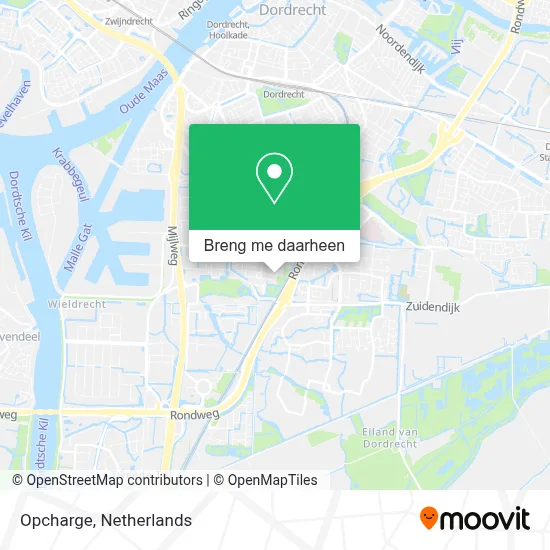 Opcharge kaart
