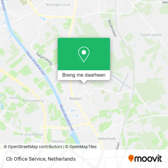 Cb Office Service kaart