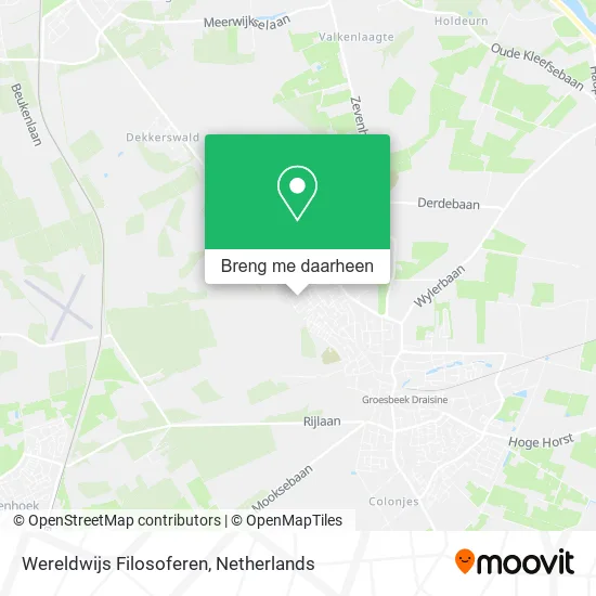 Wereldwijs Filosoferen kaart
