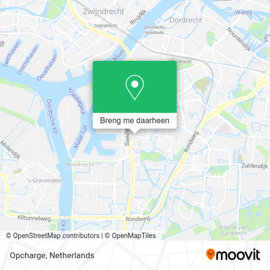 Opcharge kaart