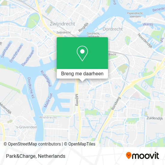 Park&Charge kaart
