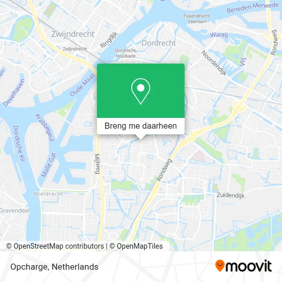 Opcharge kaart