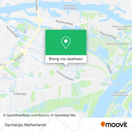 Opcharge kaart