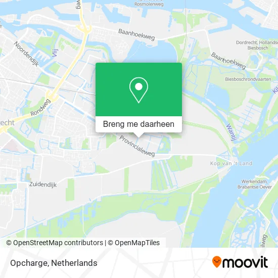 Opcharge kaart
