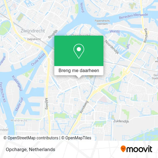 Opcharge kaart
