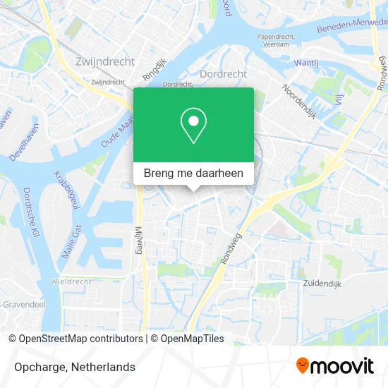 Opcharge kaart
