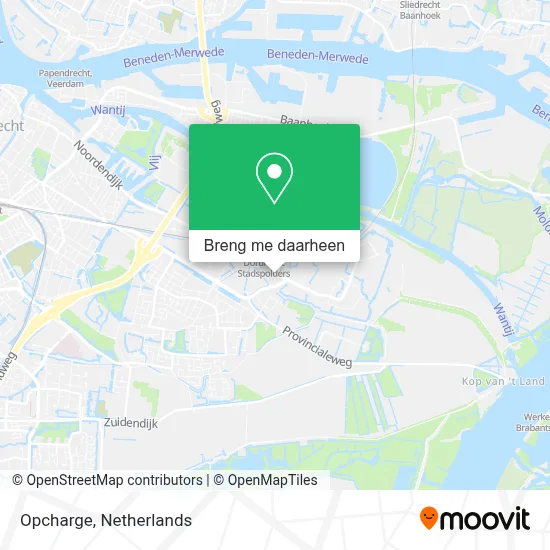 Opcharge kaart