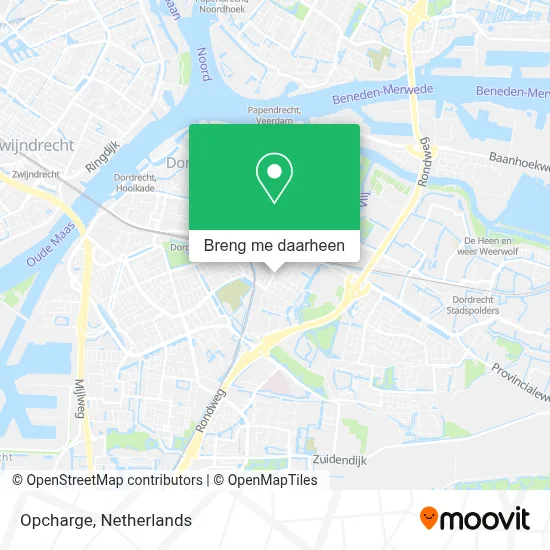 Opcharge kaart