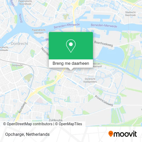 Opcharge kaart