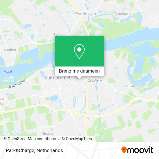 Park&Charge kaart
