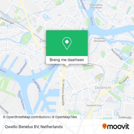 Qwello Benelux BV kaart