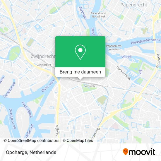 Opcharge kaart