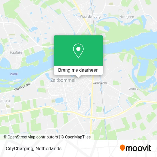 CityCharging kaart