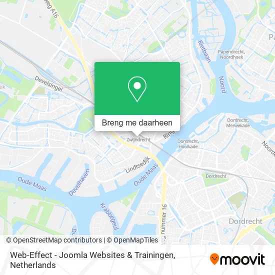 Web-Effect - Joomla Websites & Trainingen kaart