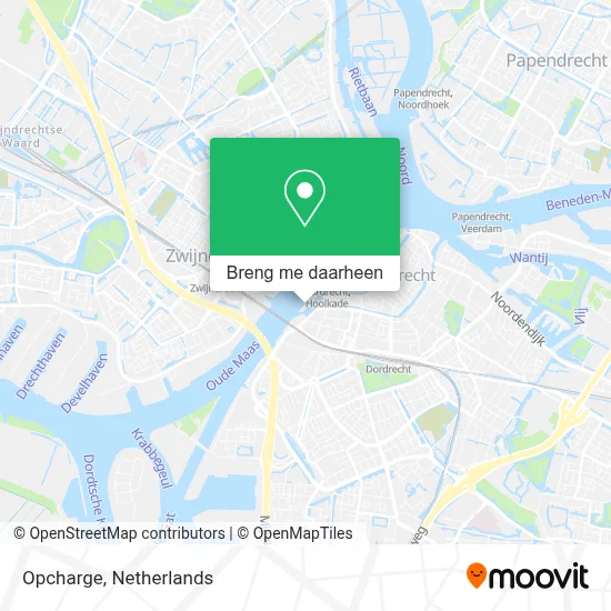 Opcharge kaart