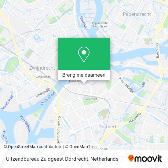 Uitzendbureau Zuidgeest Dordrecht kaart