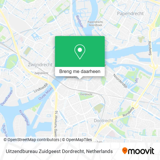 Uitzendbureau Zuidgeest Dordrecht kaart