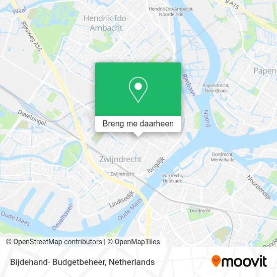 Bijdehand- Budgetbeheer kaart