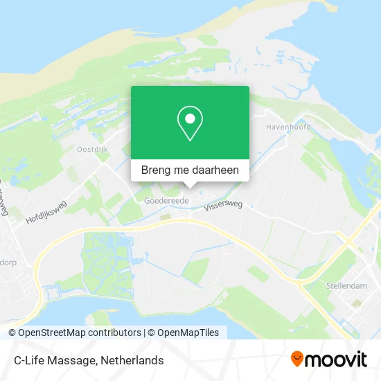 C-Life Massage kaart