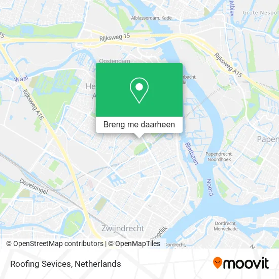 Roofing Sevices kaart