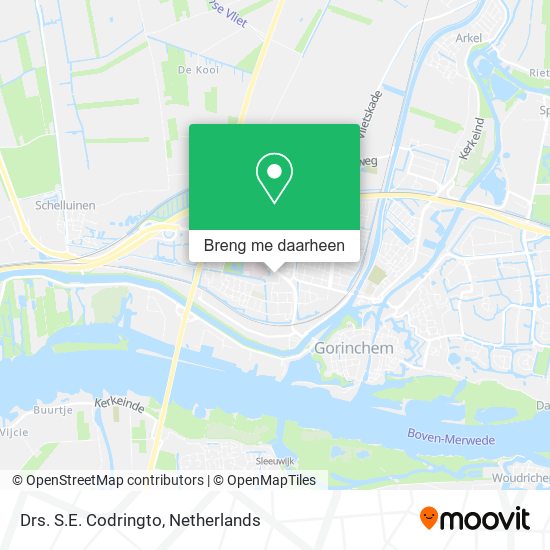Drs. S.E. Codringto kaart