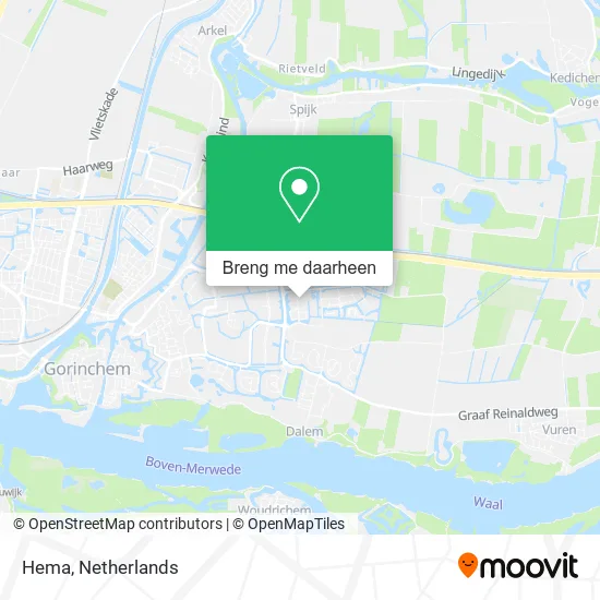 Hema kaart