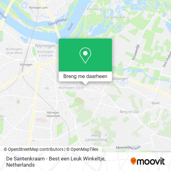 De Santenkraam - Best een Leuk Winkeltje kaart