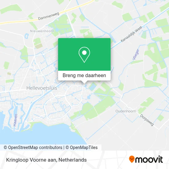 Kringloop Voorne aan kaart